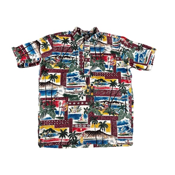 Christmas Reyn Spooner Men's Mele Kalikimaka 2018 Hawaiian Christmas Size Med
